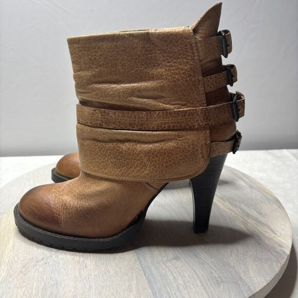 MIA Shoes - Mia Benita Boot Brown 10